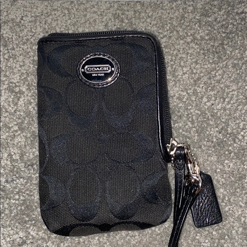 Coach card holder